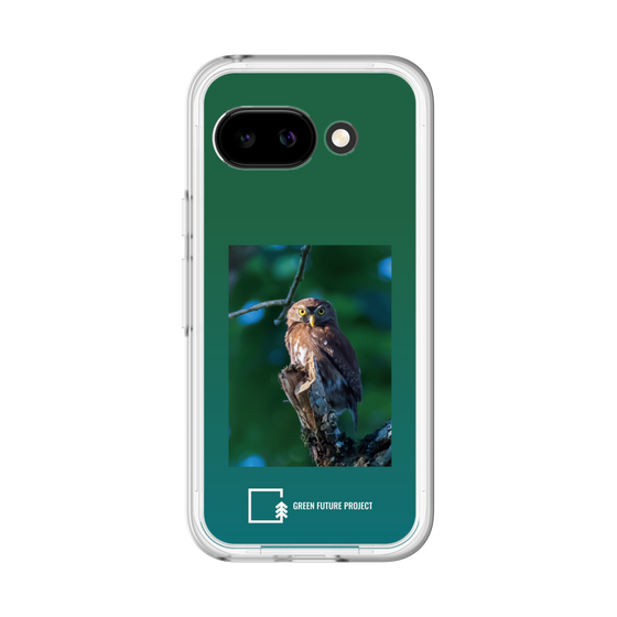 Slim Protection Premium Case［ Green Future Project - Ferruginous Pygmy Owl ］