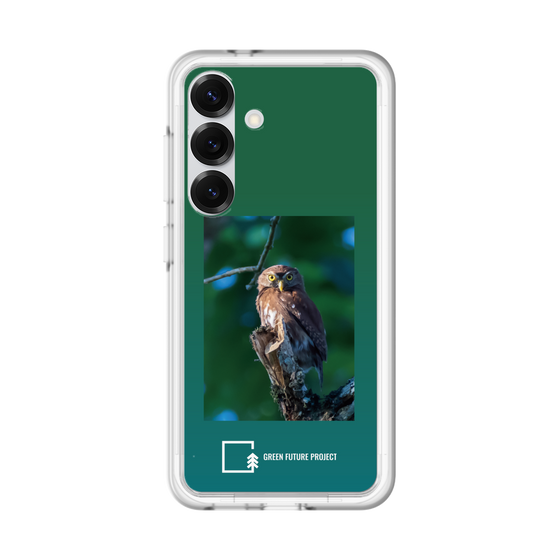 Slim Protection Premium Case［ Green Future Project - Ferruginous Pygmy Owl ］