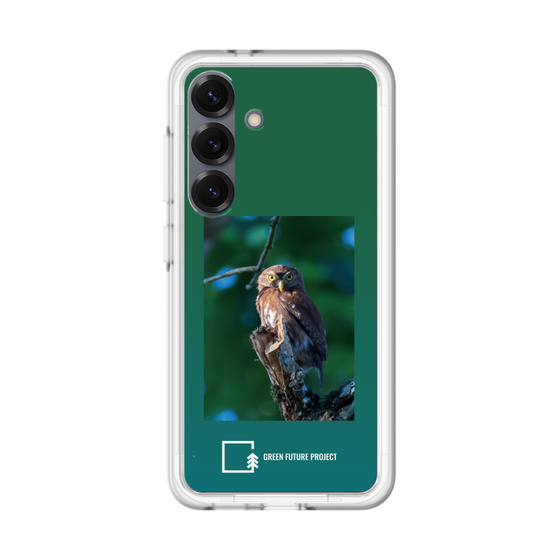 Slim Protection Premium Case［ Green Future Project - Ferruginous Pygmy Owl ］