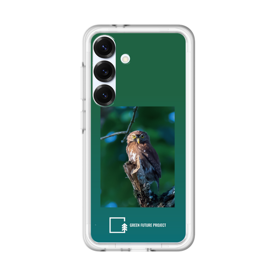 Slim Protection Premium Case［ Green Future Project - Ferruginous Pygmy Owl ］