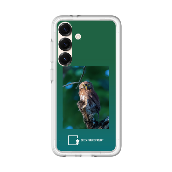 Slim Protection Premium Case［ Green Future Project - Ferruginous Pygmy Owl ］