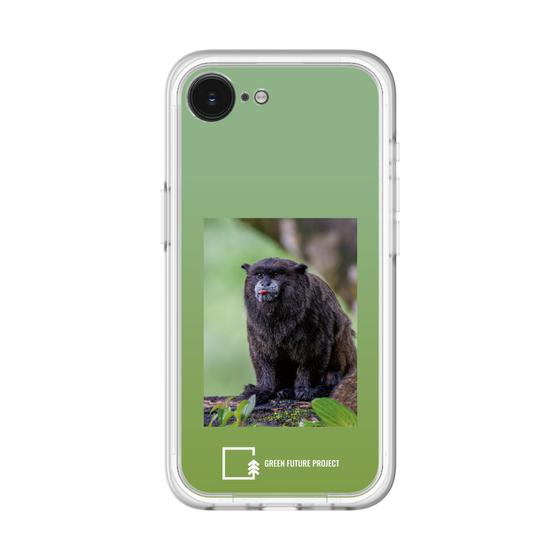 Slim Protection Premium Case［ Green Future Project - Black-mantled Tamarin ］