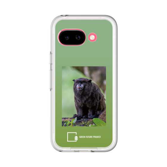 Slim Protection Premium Case［ Green Future Project - Black-mantled Tamarin ］