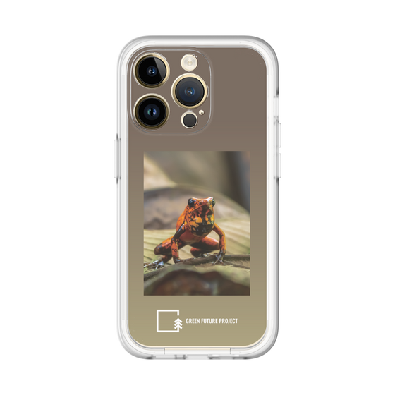 Slim Protection Premium Case［ Green Future Project - Poison-dart Frogs ］