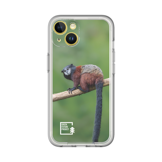 Slim Protection Premium Case［ Green Future Project - Saddle-backTamarin ］
