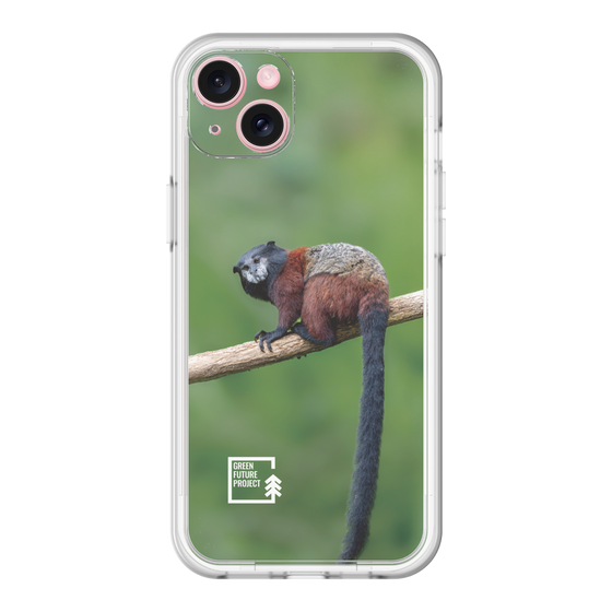 Slim Protection Premium Case［ Green Future Project - Saddle-backTamarin ］