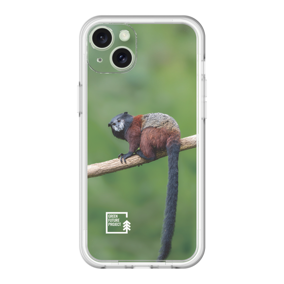 Slim Protection Premium Case［ Green Future Project - Saddle-backTamarin ］