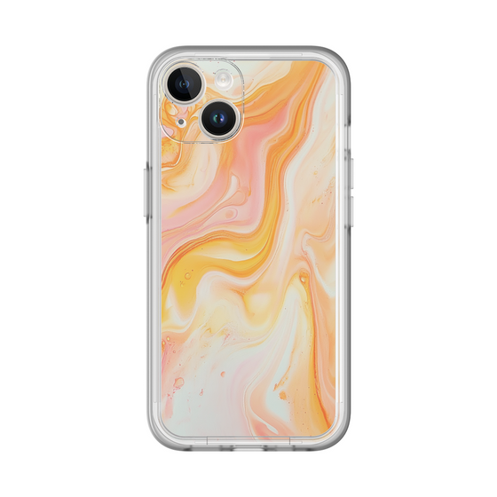 Slim Protection Premium Case［ Color Rain - Original - Tangerine Mist ］