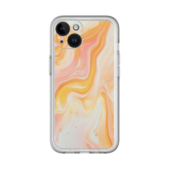 Slim Protection Premium Case［ Color Rain - Original - Tangerine Mist ］