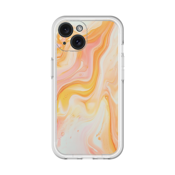 Slim Protection Premium Case［ Color Rain - Original - Tangerine Mist ］