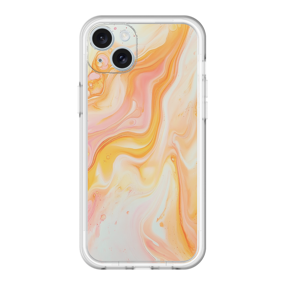 Slim Protection Premium Case［ Color Rain - Original - Tangerine Mist ］
