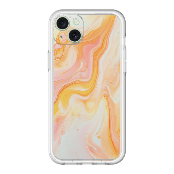 Slim Protection Premium Case［ Color Rain - Original - Tangerine Mist ］