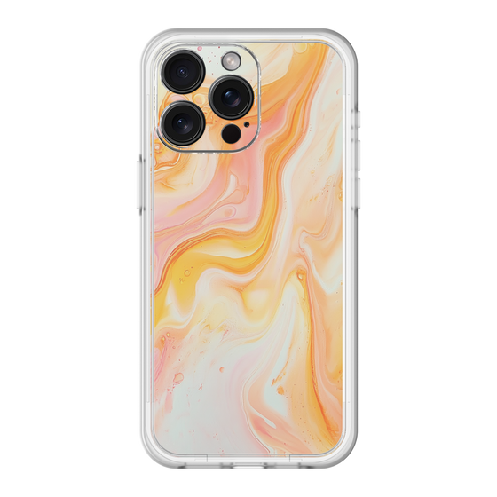 Slim Protection Premium Case［ Color Rain - Original - Tangerine Mist ］