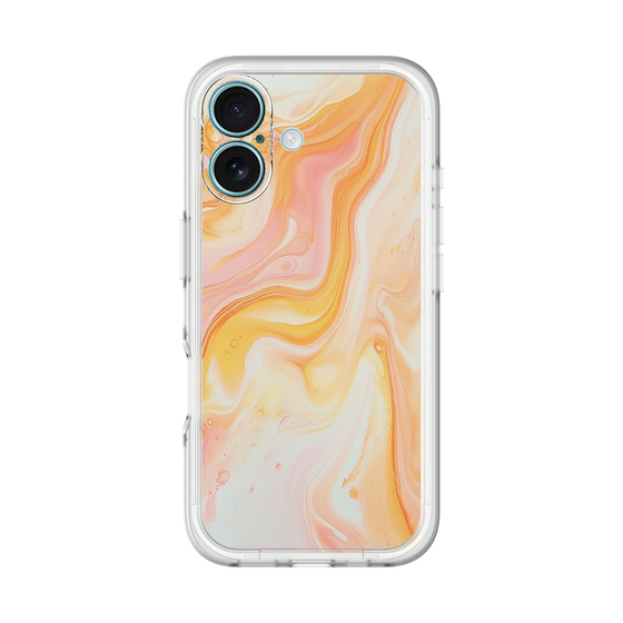 Slim Protection Premium Case［ Color Rain - Original - Tangerine Mist ］