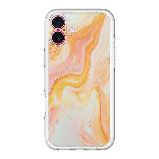 Slim Protection Premium Case［ Color Rain - Original - Tangerine Mist ］