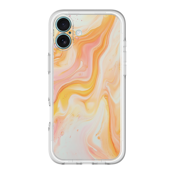 Slim Protection Premium Case［ Color Rain - Original - Tangerine Mist ］