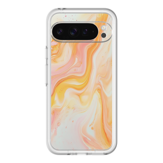 Slim Protection Premium Case［ Color Rain - Original - Tangerine Mist ］