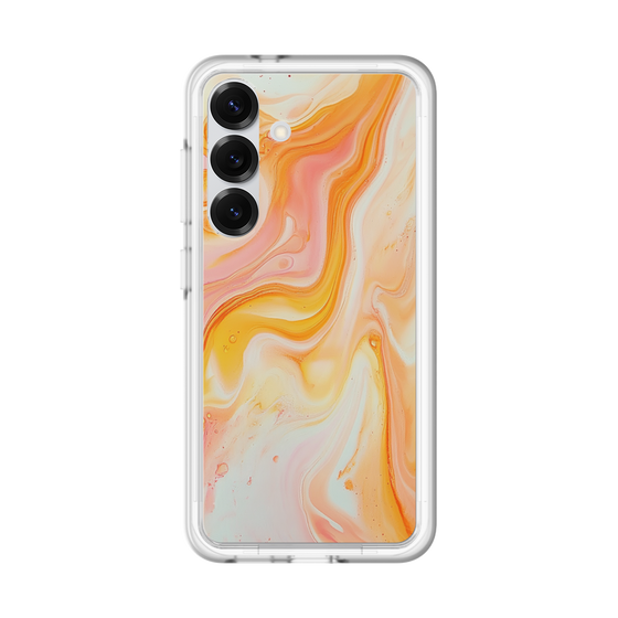 Slim Protection Premium Case［ Color Rain - Original - Tangerine Mist ］