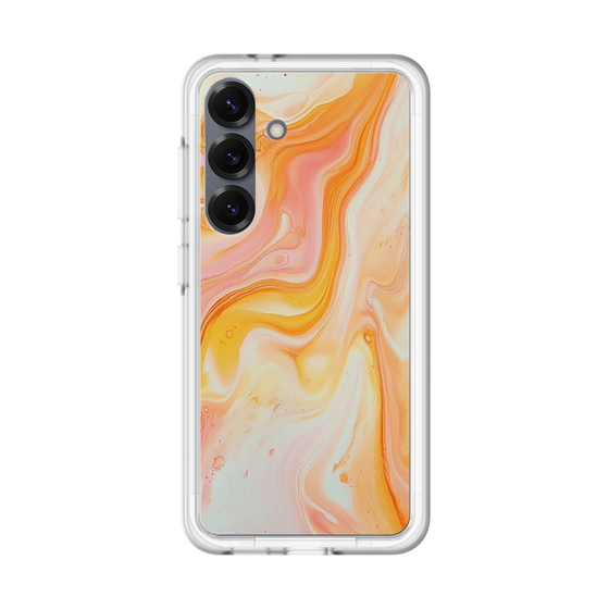 Slim Protection Premium Case［ Color Rain - Original - Tangerine Mist ］