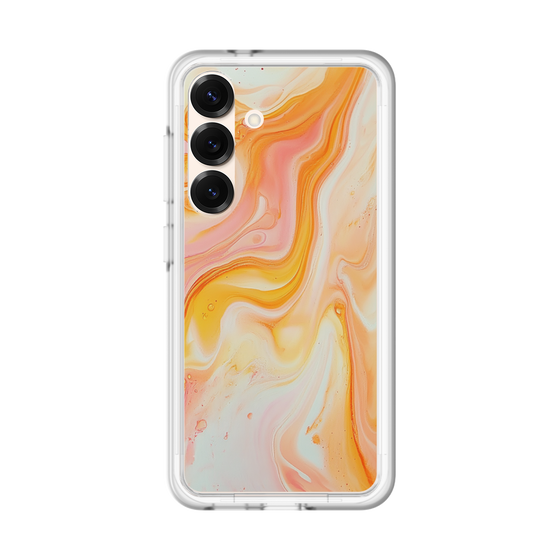 Slim Protection Premium Case［ Color Rain - Original - Tangerine Mist ］