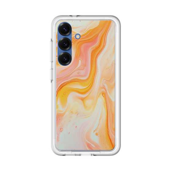 Slim Protection Premium Case［ Color Rain - Original - Tangerine Mist ］