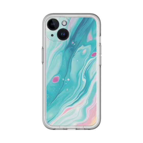 Slim Protection Premium Case［ Color Rain - Original - Serene Wave ］