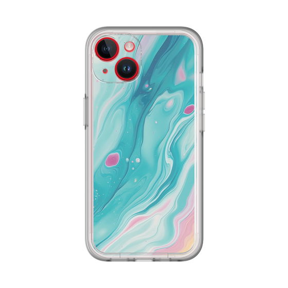 Slim Protection Premium Case［ Color Rain - Original - Serene Wave ］