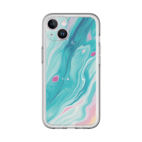 Slim Protection Premium Case［ Color Rain - Original - Serene Wave ］
