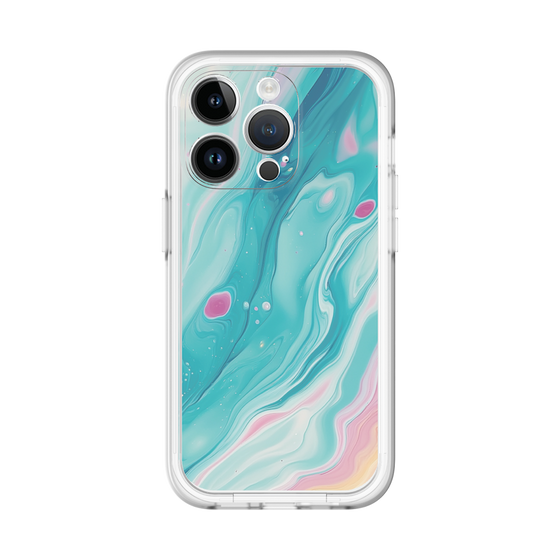 Slim Protection Premium Case［ Color Rain - Original - Serene Wave ］
