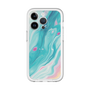 Slim Protection Premium Case［ Color Rain - Original - Serene Wave ］