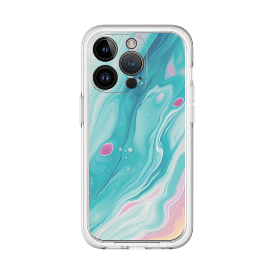 Slim Protection Premium Case［ Color Rain - Original - Serene Wave ］