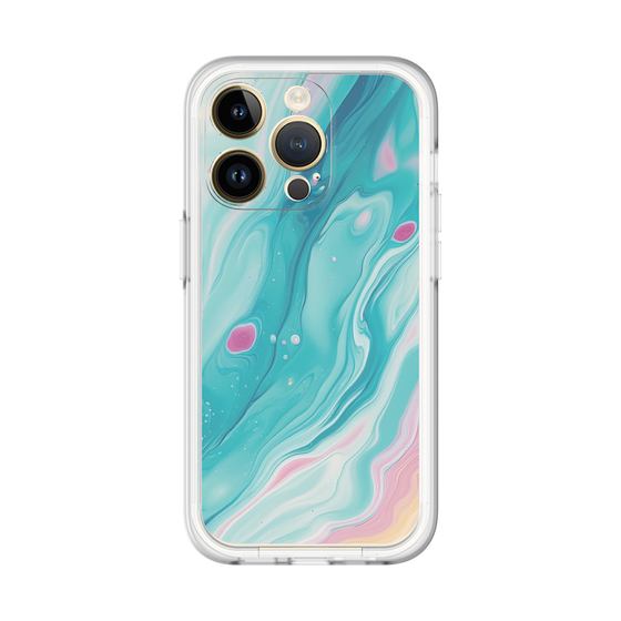 Slim Protection Premium Case［ Color Rain - Original - Serene Wave ］