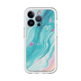 Slim Protection Premium Case［ Color Rain - Original - Serene Wave ］
