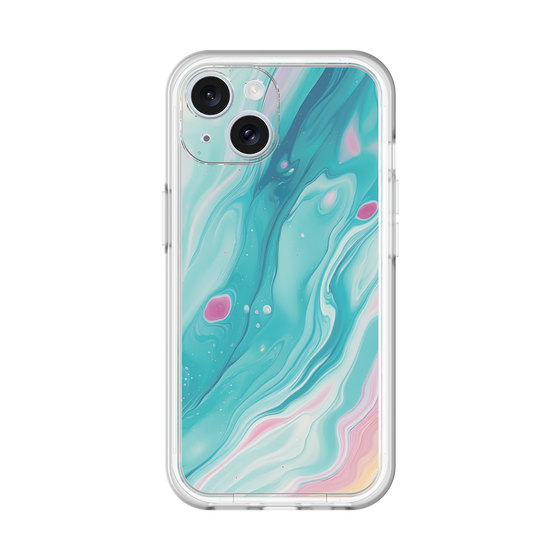 Slim Protection Premium Case［ Color Rain - Original - Serene Wave ］