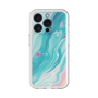 Slim Protection Premium Case［ Color Rain - Original - Serene Wave ］