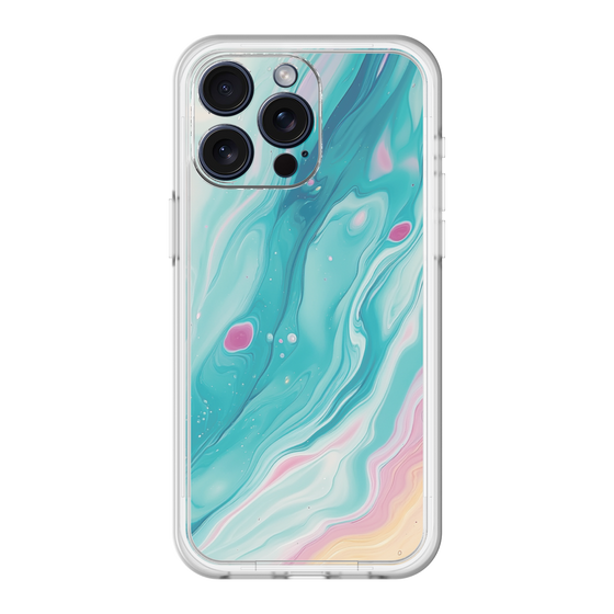 Slim Protection Premium Case［ Color Rain - Original - Serene Wave ］