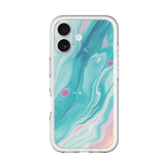 Slim Protection Premium Case［ Color Rain - Original - Serene Wave ］