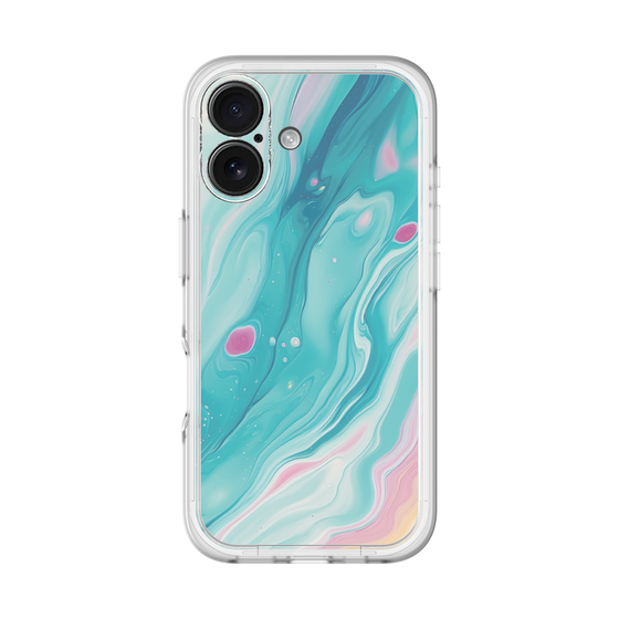 Slim Protection Premium Case［ Color Rain - Original - Serene Wave ］