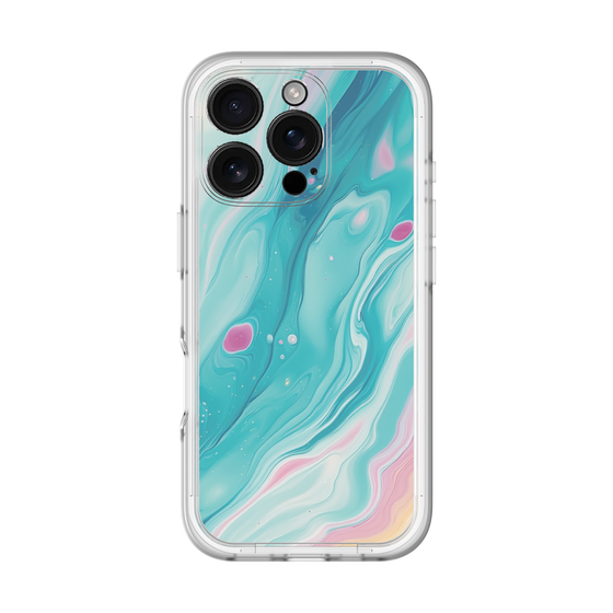 Slim Protection Premium Case［ Color Rain - Original - Serene Wave ］