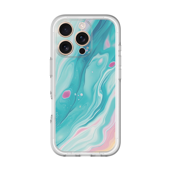 Slim Protection Premium Case［ Color Rain - Original - Serene Wave ］