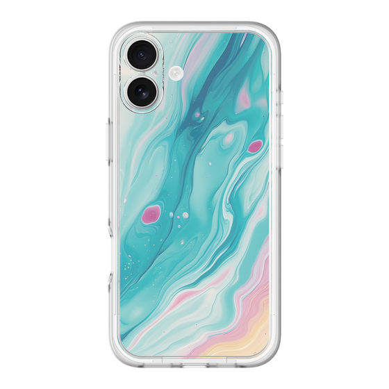 Slim Protection Premium Case［ Color Rain - Original - Serene Wave ］