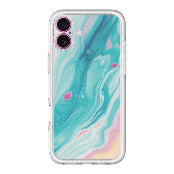 Slim Protection Premium Case［ Color Rain - Original - Serene Wave ］