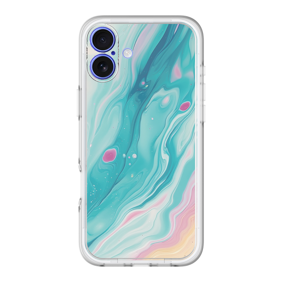 Slim Protection Premium Case［ Color Rain - Original - Serene Wave ］