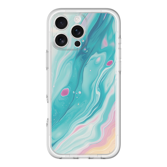Slim Protection Premium Case［ Color Rain - Original - Serene Wave ］
