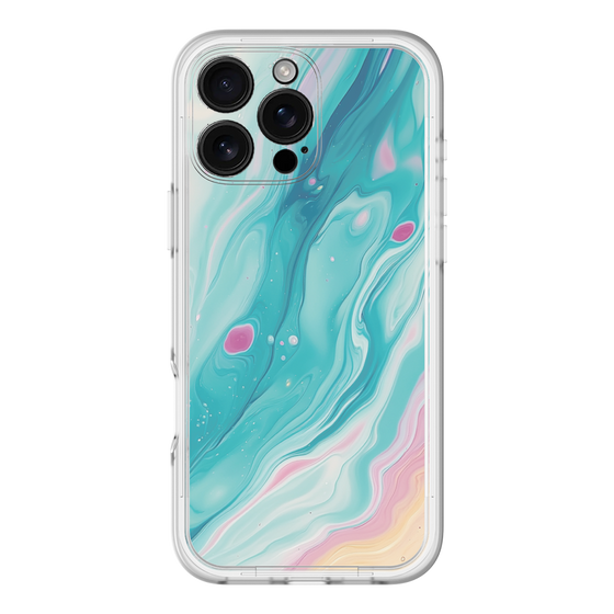 Slim Protection Premium Case［ Color Rain - Original - Serene Wave ］