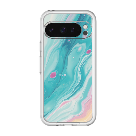Slim Protection Premium Case［ Color Rain - Original - Serene Wave ］