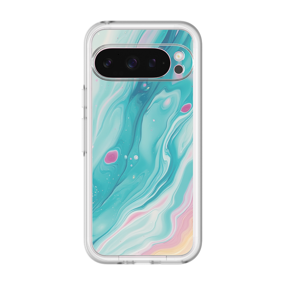 Slim Protection Premium Case［ Color Rain - Original - Serene Wave ］