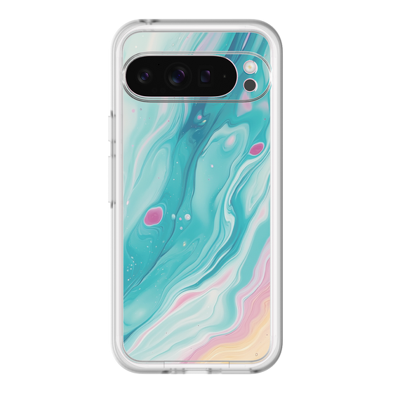 Slim Protection Premium Case［ Color Rain - Original - Serene Wave ］