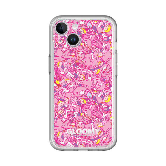 Slim Protection Premium Case［ Gloomy - Pattern - Pink ］