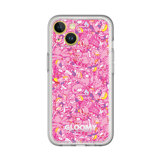 Slim Protection Premium Case［ Gloomy - Pattern - Pink ］